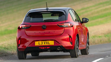 Vauxhall Corsa - rear action