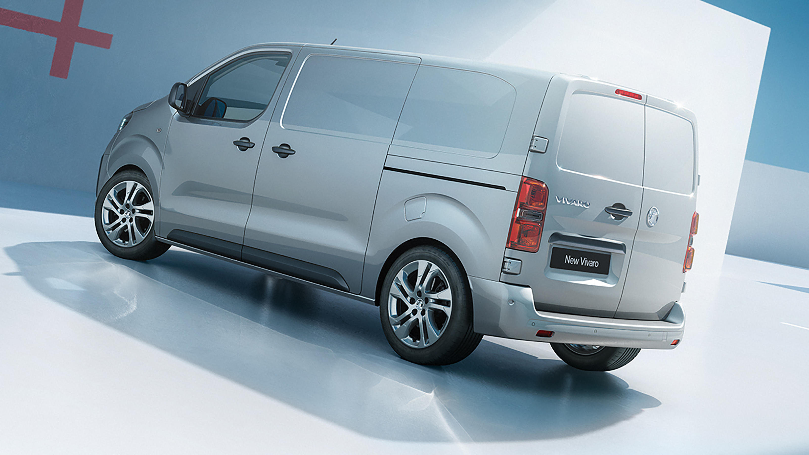 Vauxhall Vivaro - rear (doors closed)