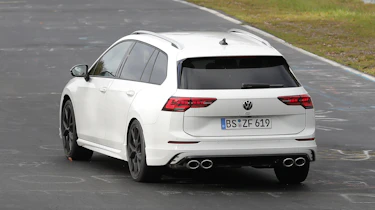 Volkswagen Golf R estate Mk8.5 test car - rear cornering