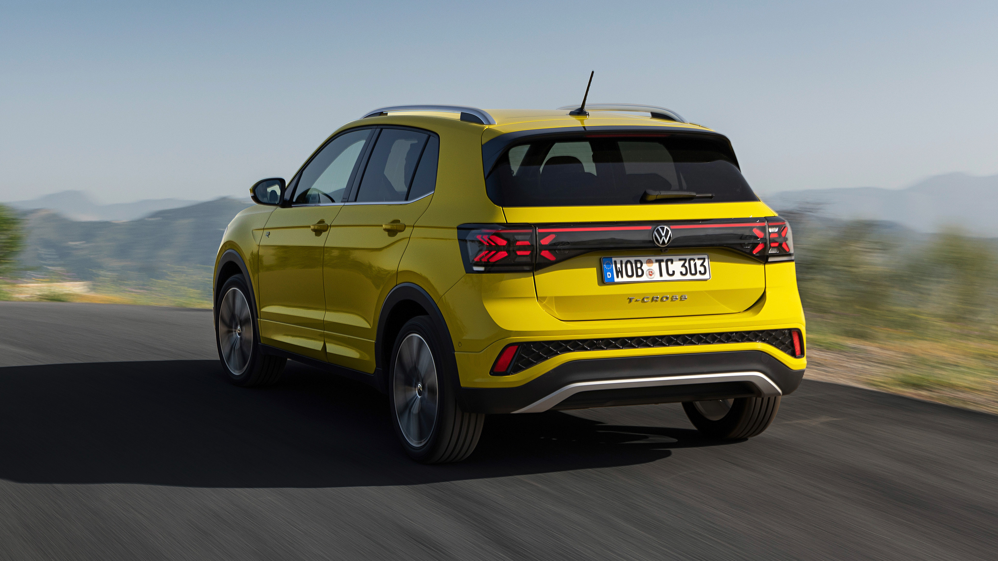 2024 Volkswagen T-Cross - rear tracking