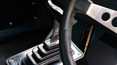 'Ain't no Saint' Volvo P1800 - gearstick