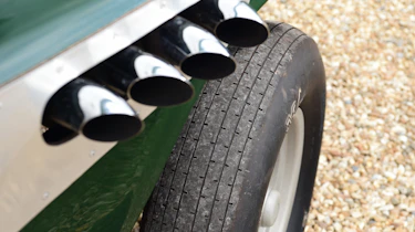 'Ain't no Saint' Volvo P1800 - exhausts