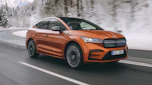 Skoda Enyaq Coupe vRS - front tracking