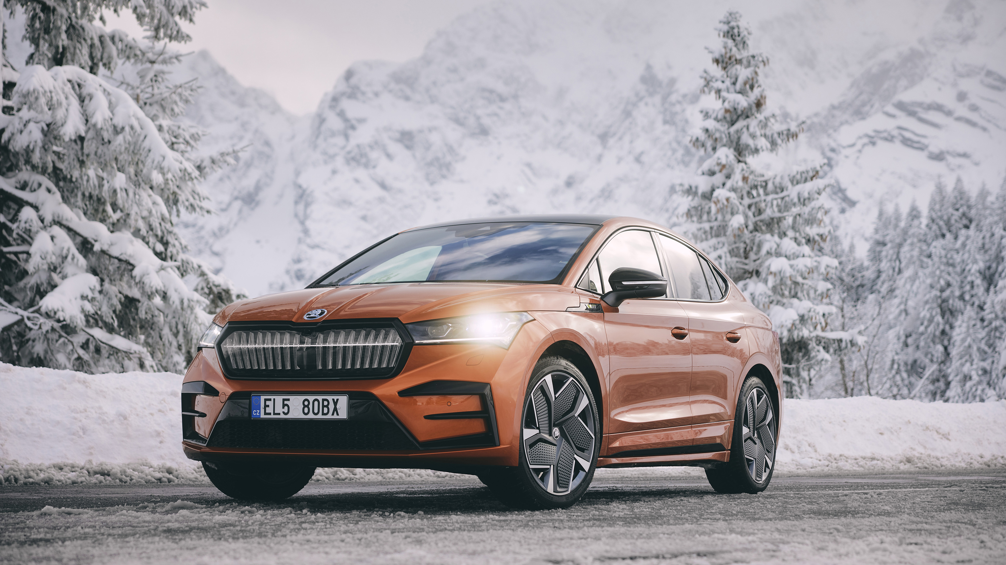 Skoda Enyaq Coupe vRS - front static