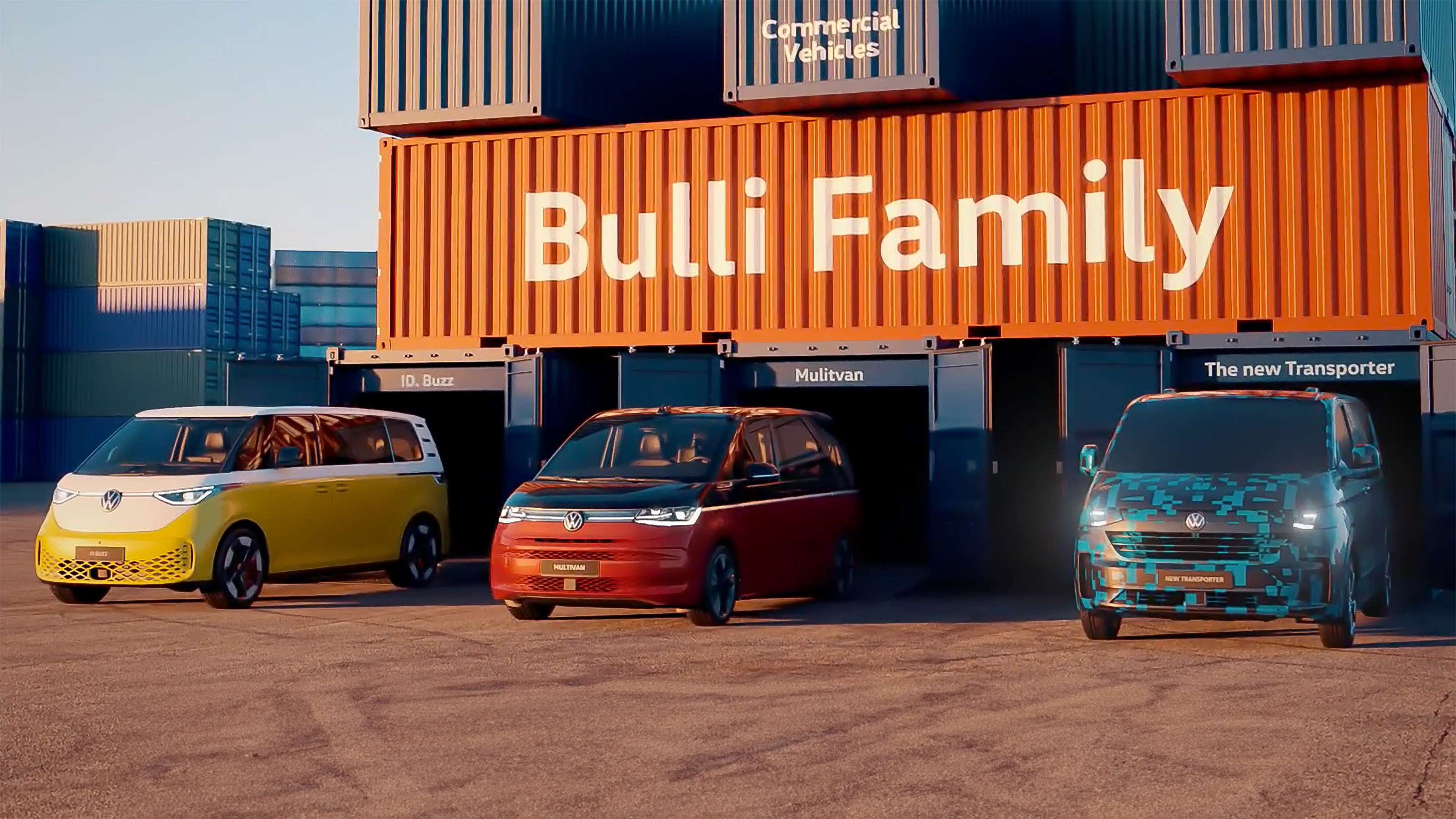 Volkswagen 'Bulli Family' van line-up