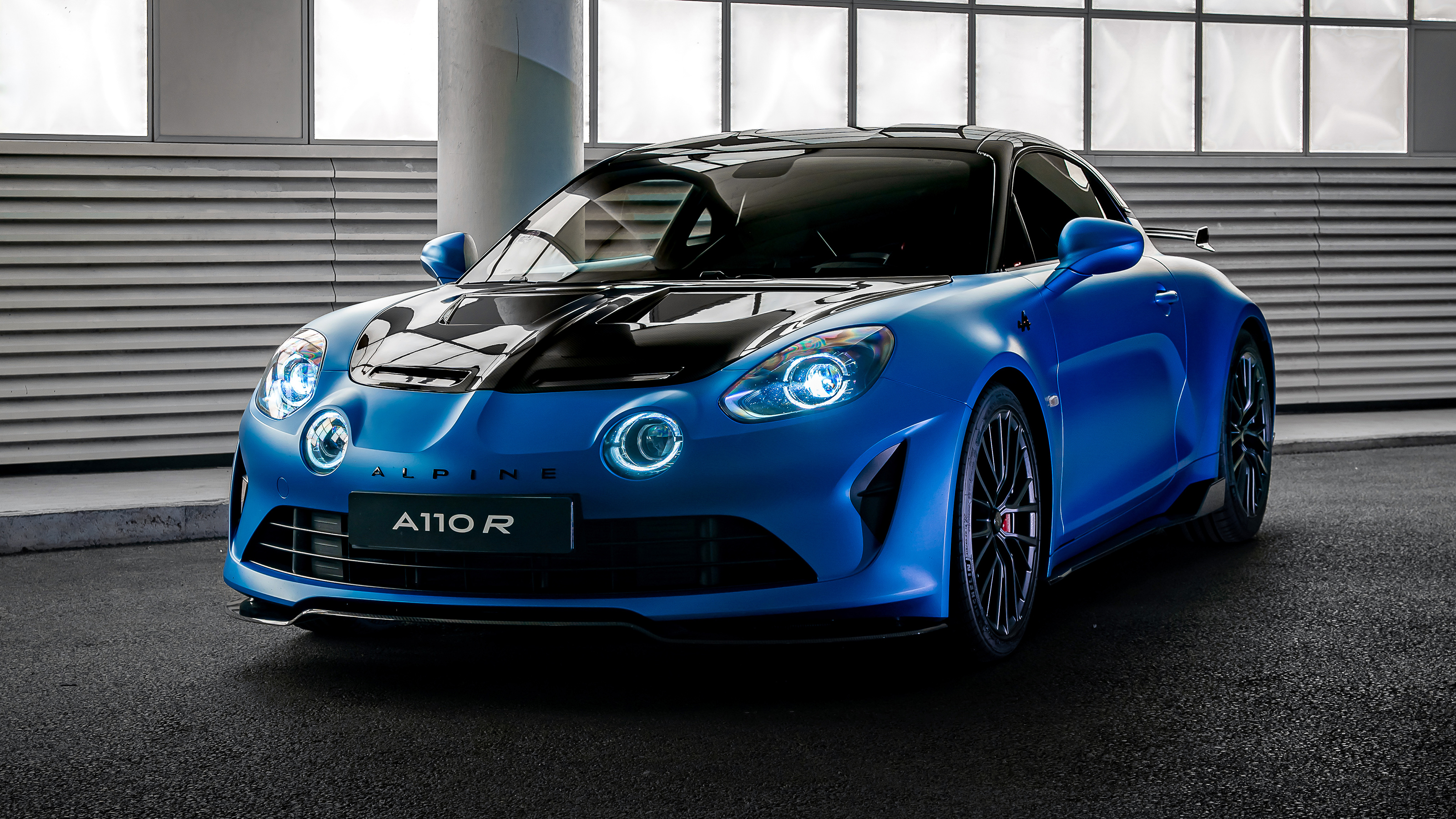 Alpine A110 R Turini - front 3/4 static