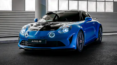 Alpine A110 R Turini - front 3/4 static