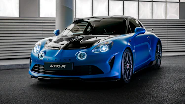 Alpine A110 R Turini - front 3/4 static