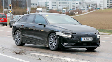 Audi A6 Avant e-tron spy shots - front quarter