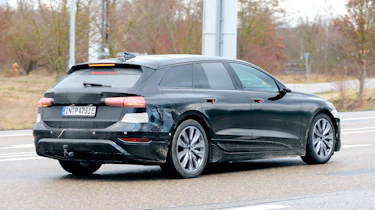 Audi A6 Avant e-tron spy shots - rear tracking