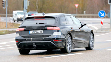 Audi A6 Avant e-tron spy shots - rear