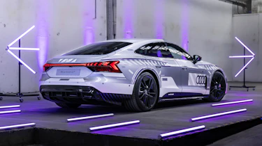 Audi RS e-tron GT Ice Race Edition - rear 3/4 static