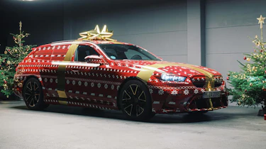 BMW M5 Touring Xmas teaser
