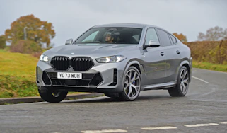 BMW X6 xDrive40i M Sport - front cornering