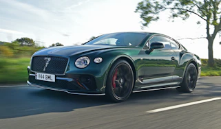 Bentley Continental GT Speed Le Mans Collection - front tracking