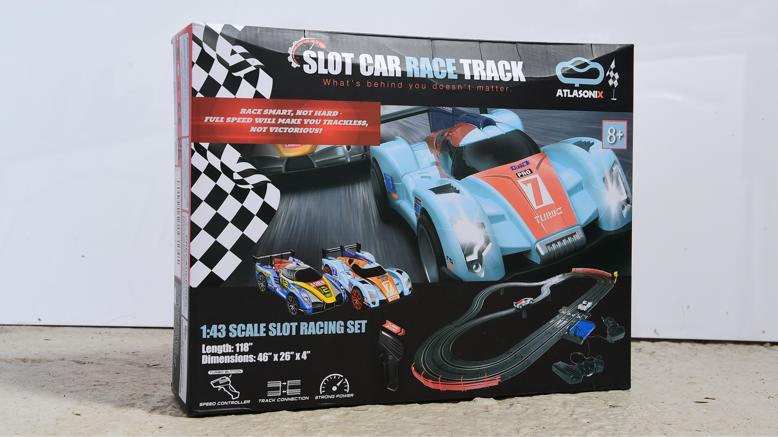 Atlasonix Slot Car Race Track box