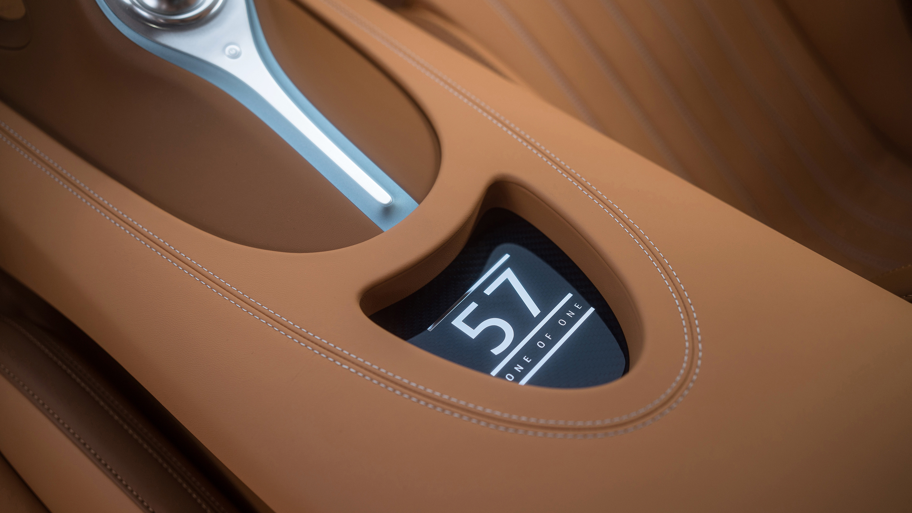 Bugatti Chiron Super Sport 57 One of One interior detail