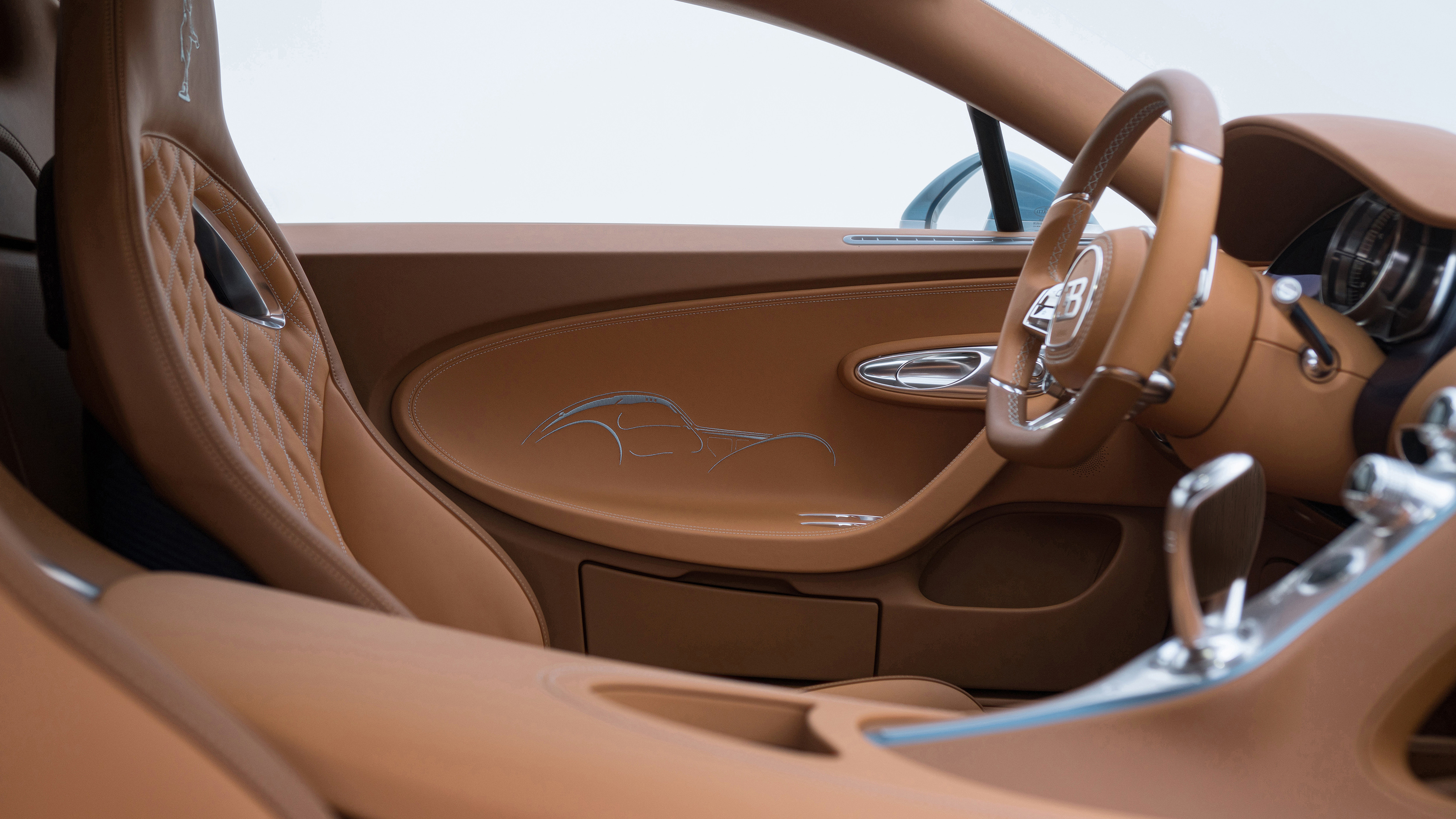 Bugatti Chiron Super Sport 57 One of One interior