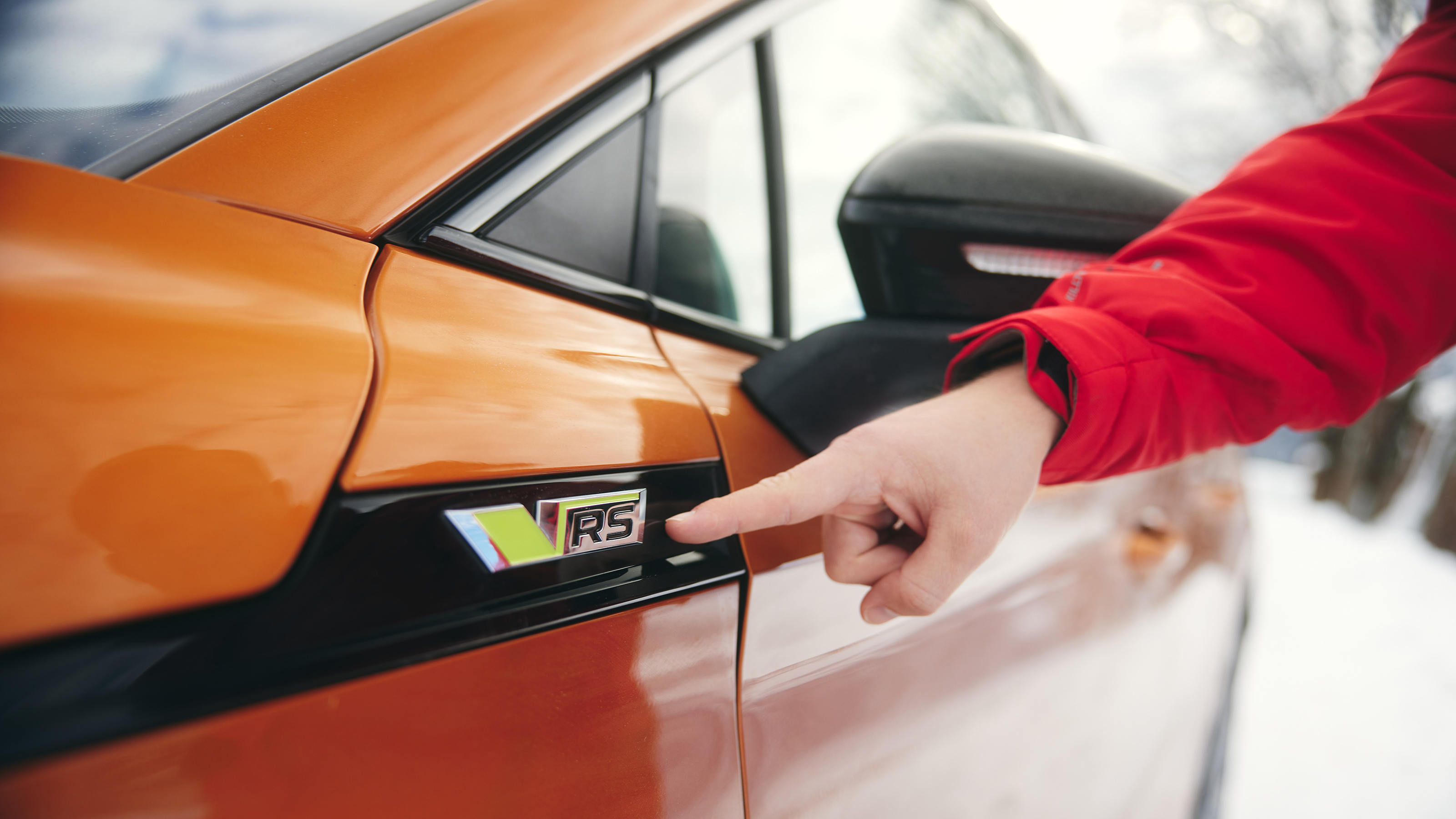 Skoda Enyaq Coupe vRS - vRS wing badge