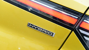 Vauxhall Astra - 'hybrid' badge