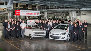 Ellesmere Port assembly line