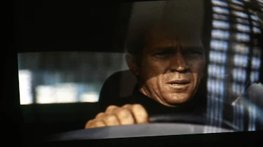 Steve McQueen driving