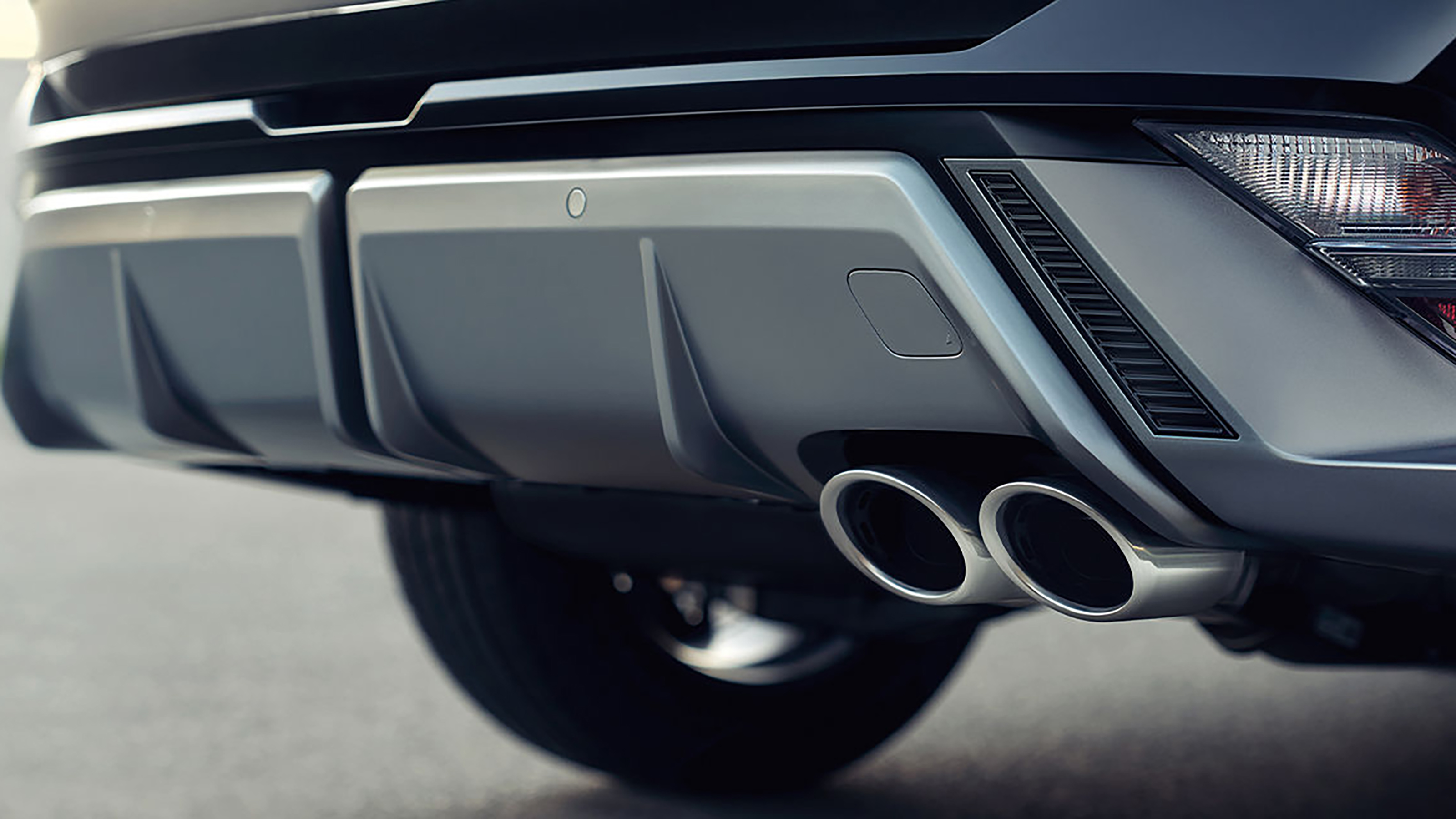 Hyundai Tucson N Line - exhaust