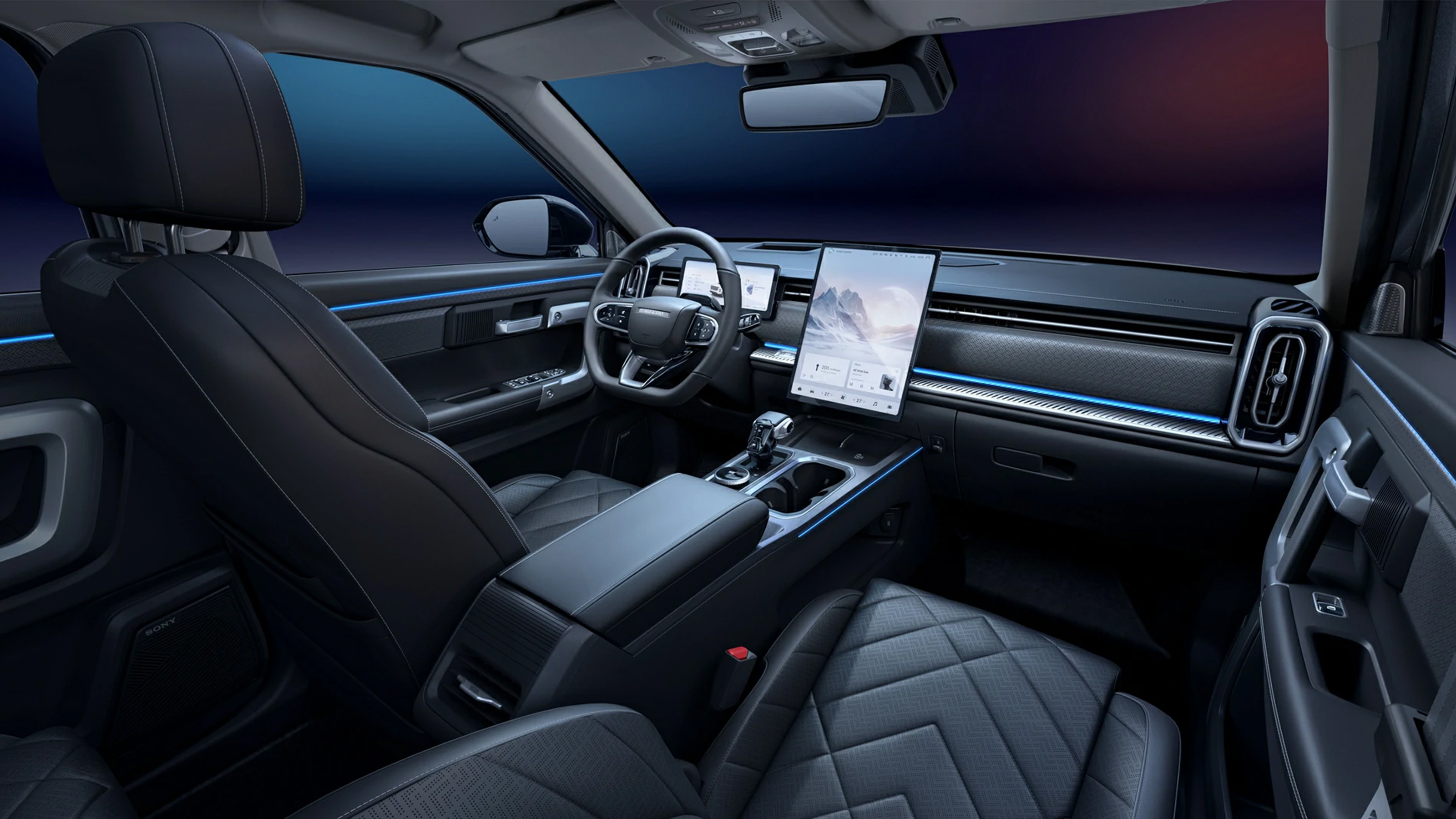 JAECOO J7 - interior 