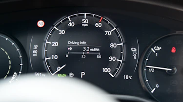 Mazda MX-30 - dashboard dials