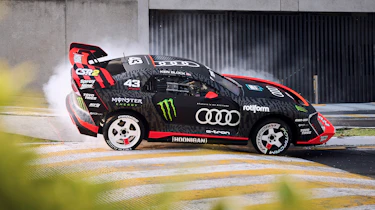 Audi S1 e-tron quattro Hoonitron - side action