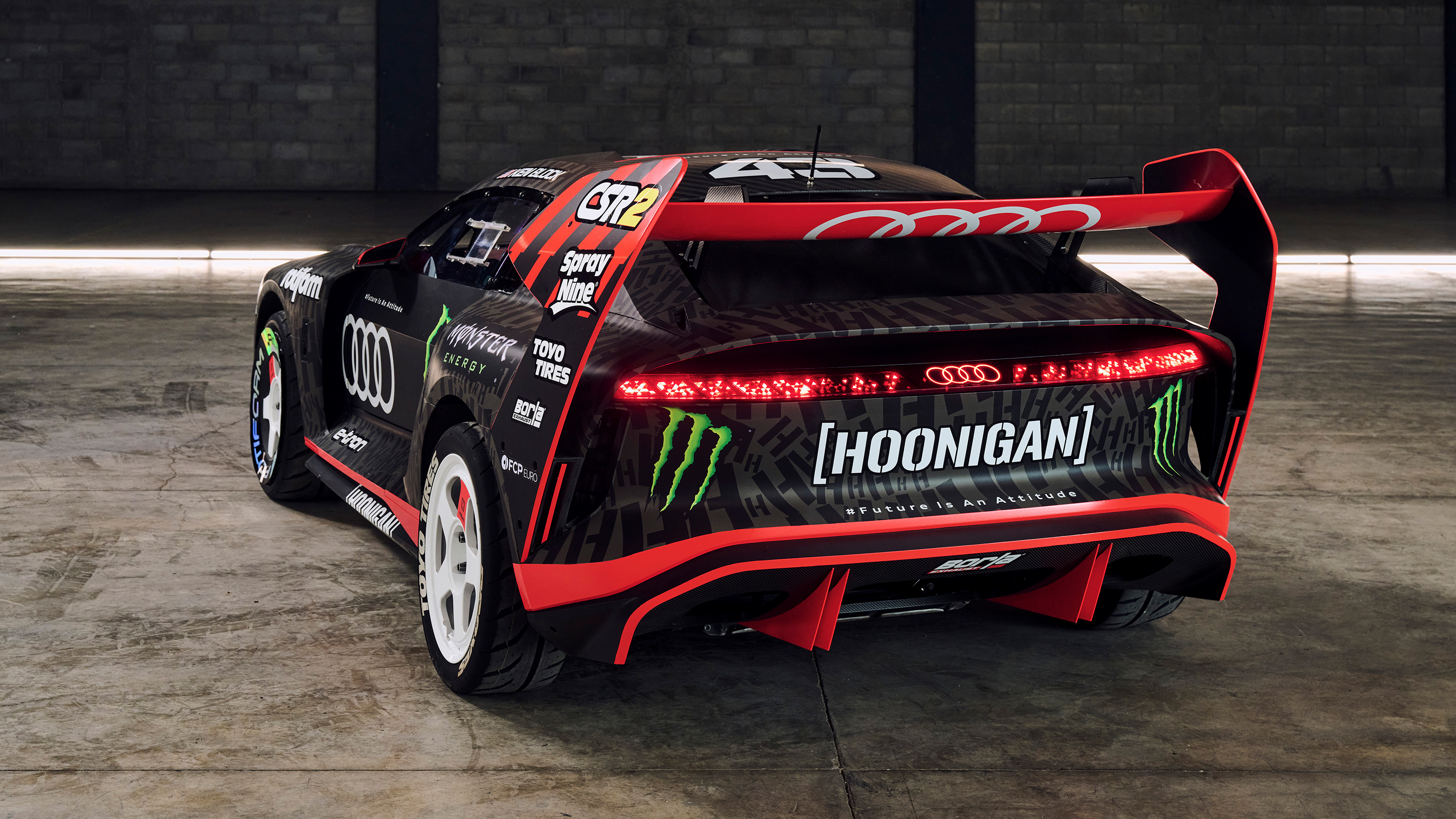 Audi S1 e-tron quattro Hoonitron - rear static