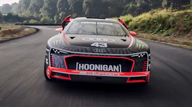 Audi S1 e-tron quattro Hoonitron - front action