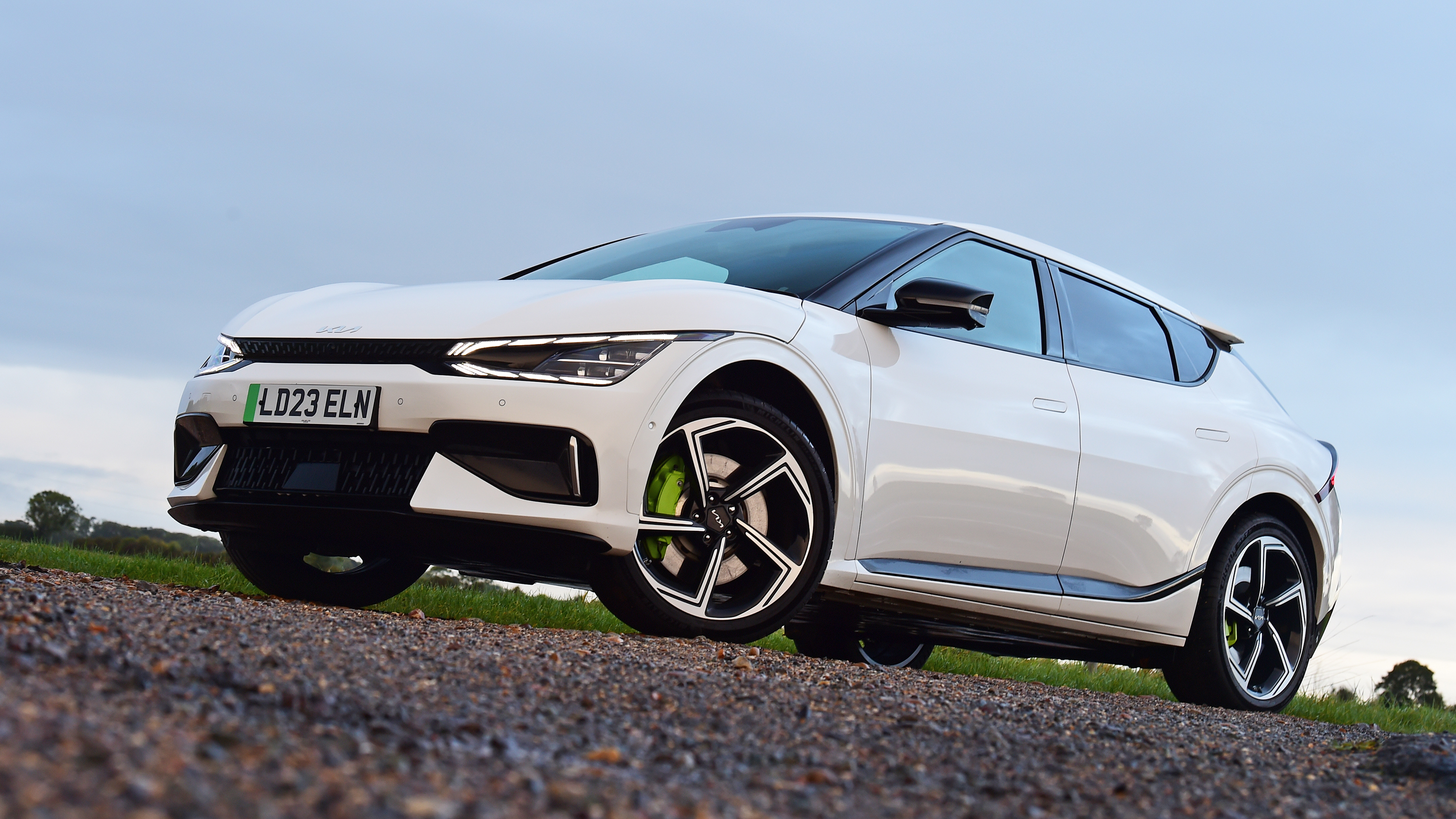 Kia EV6 GT vs Ford Mustang Mach E-GT - Kia front static 
