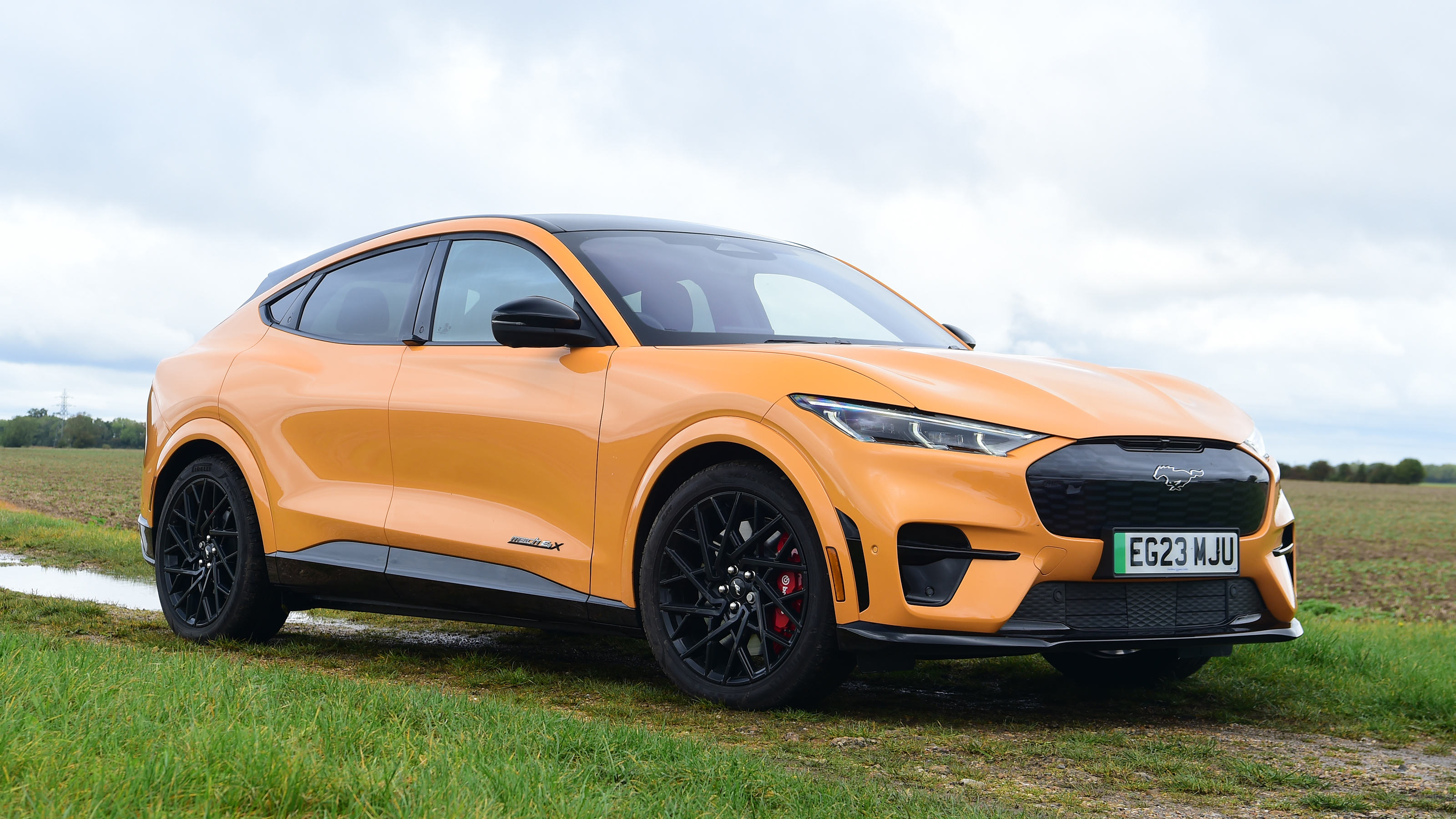 Kia EV6 GT vs Ford Mustang Mach E-GT - Ford front static 