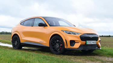 Kia EV6 GT vs Ford Mustang Mach E-GT - Ford front static
