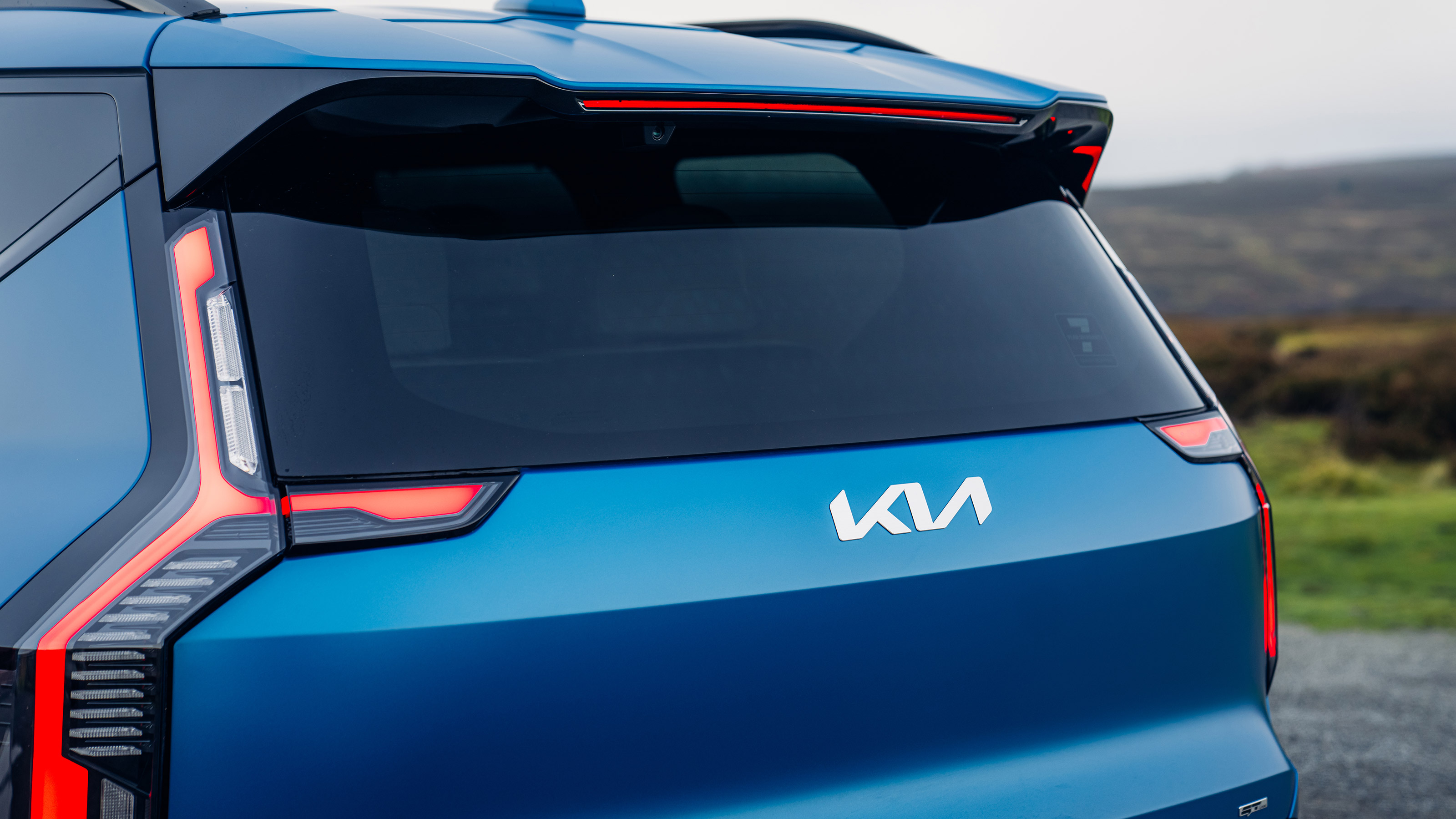 Kia EV9 UK - rear detail