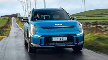 Kia EV9 UK - full front