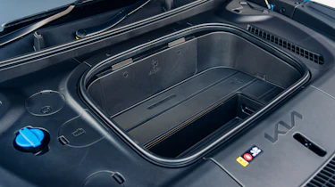 Kia EV9 UK - front storage