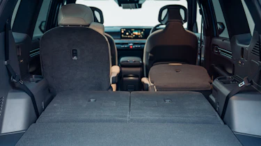 Kia EV9 UK - boot seats down