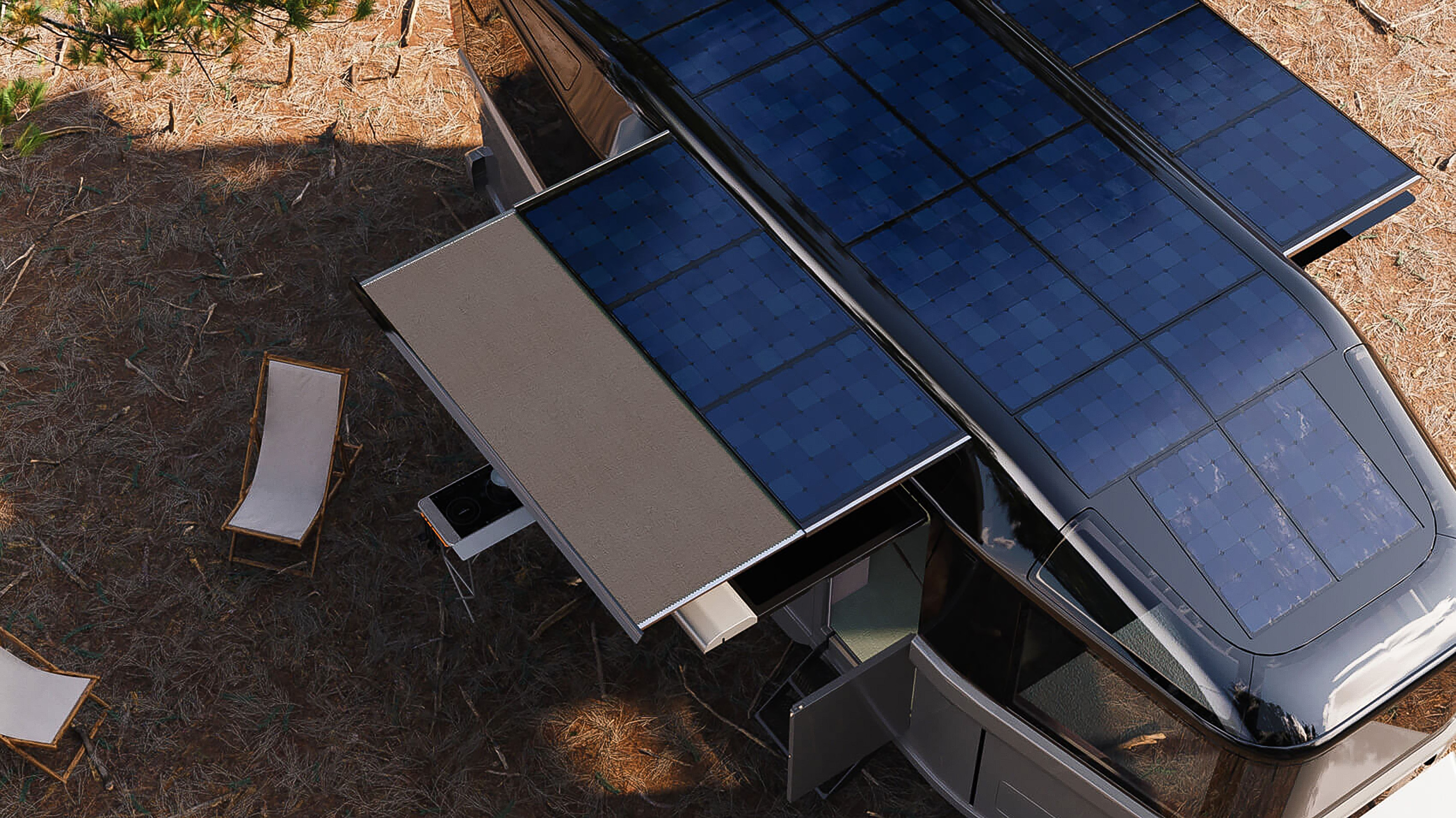 Lightship L1 caravan - roof 