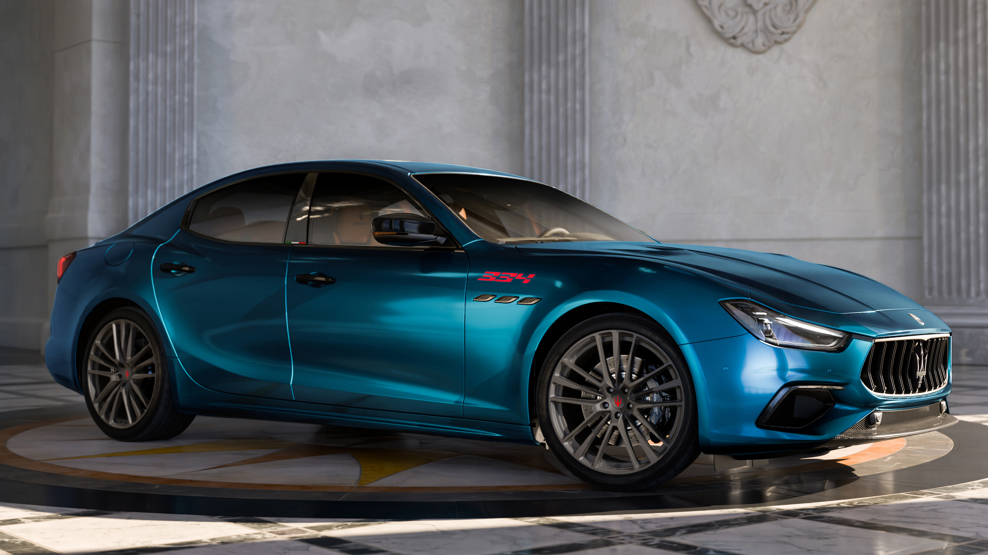 Maserati Ghibli 334 Ultima - side static