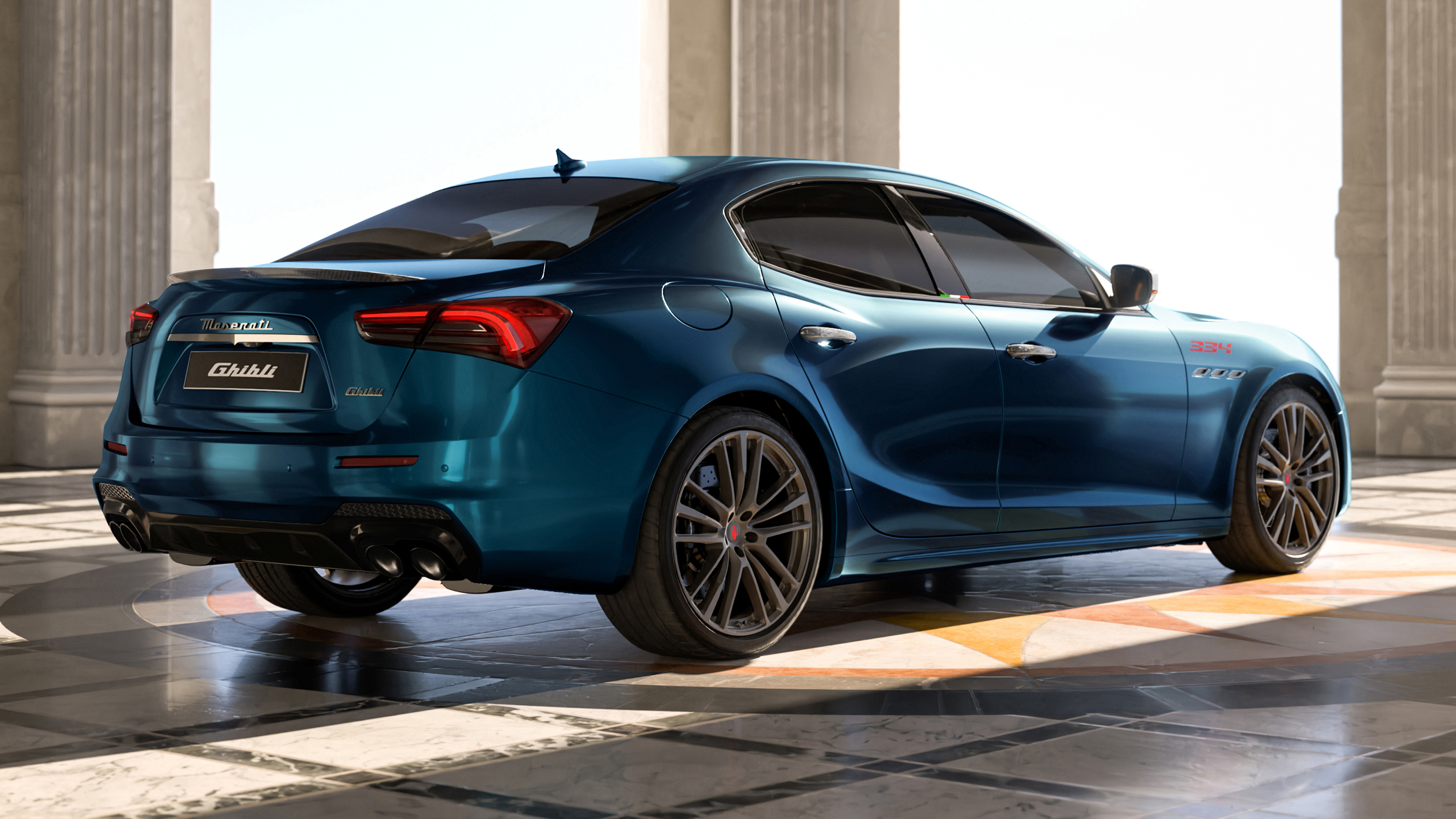 Maserati Ghibli 334 Ultima - rear static