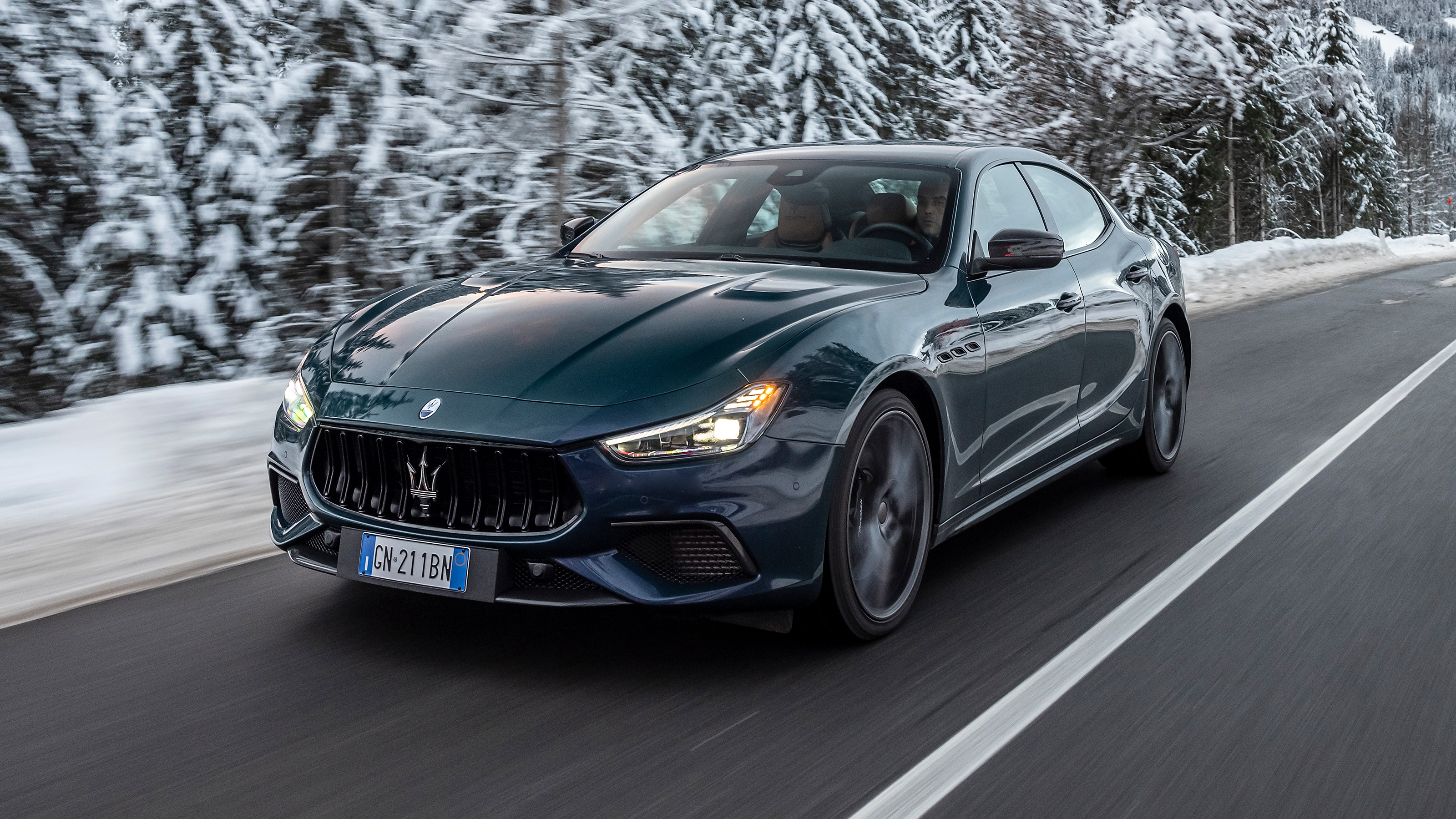 Maserati Ghibli 334 Ultima - front tracking