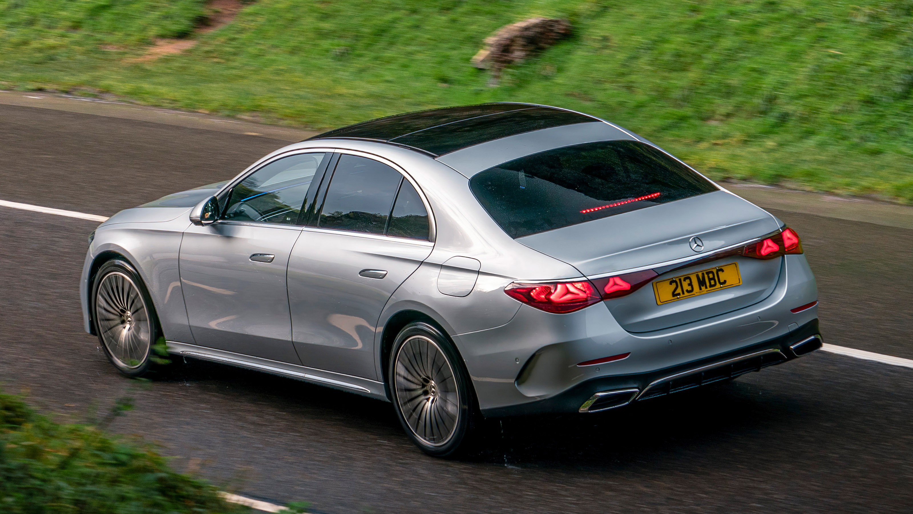Mercedes E-Class UK - rear action