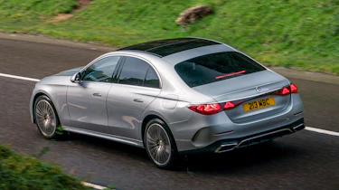 Mercedes E-Class UK - rear action