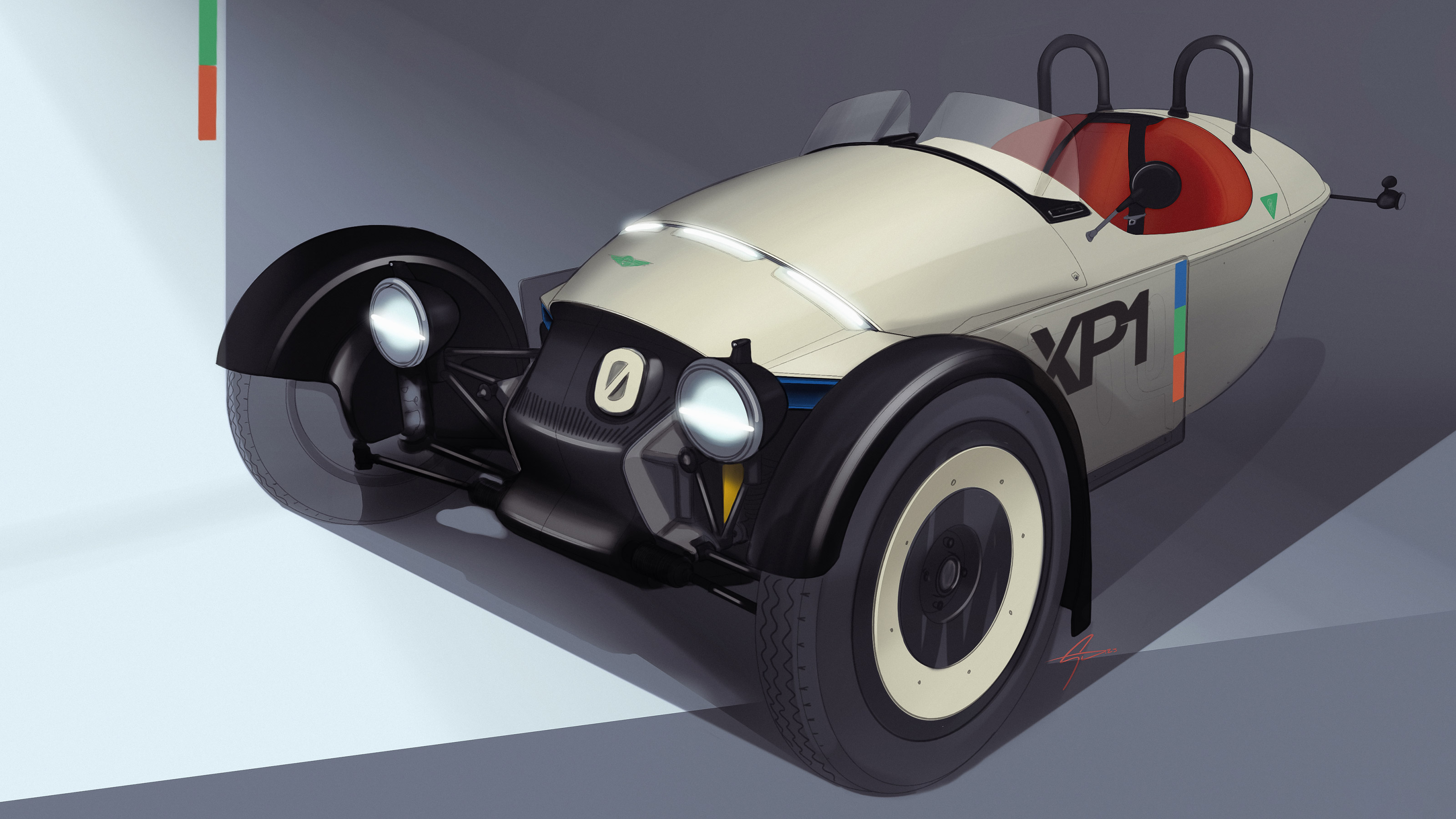 Morgan XP-1 concept - front studio