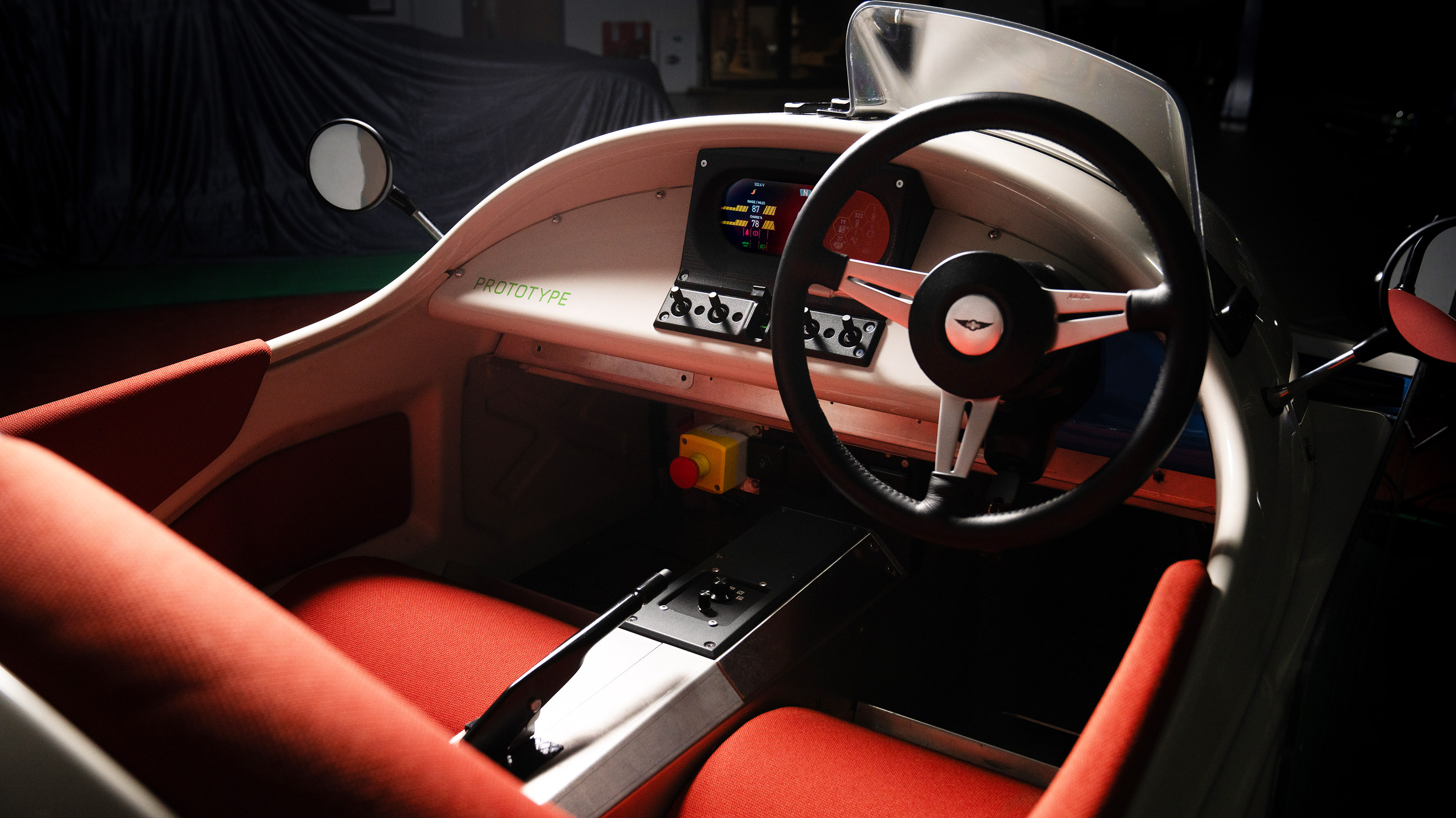 Morgan XP-1 concept - dash
