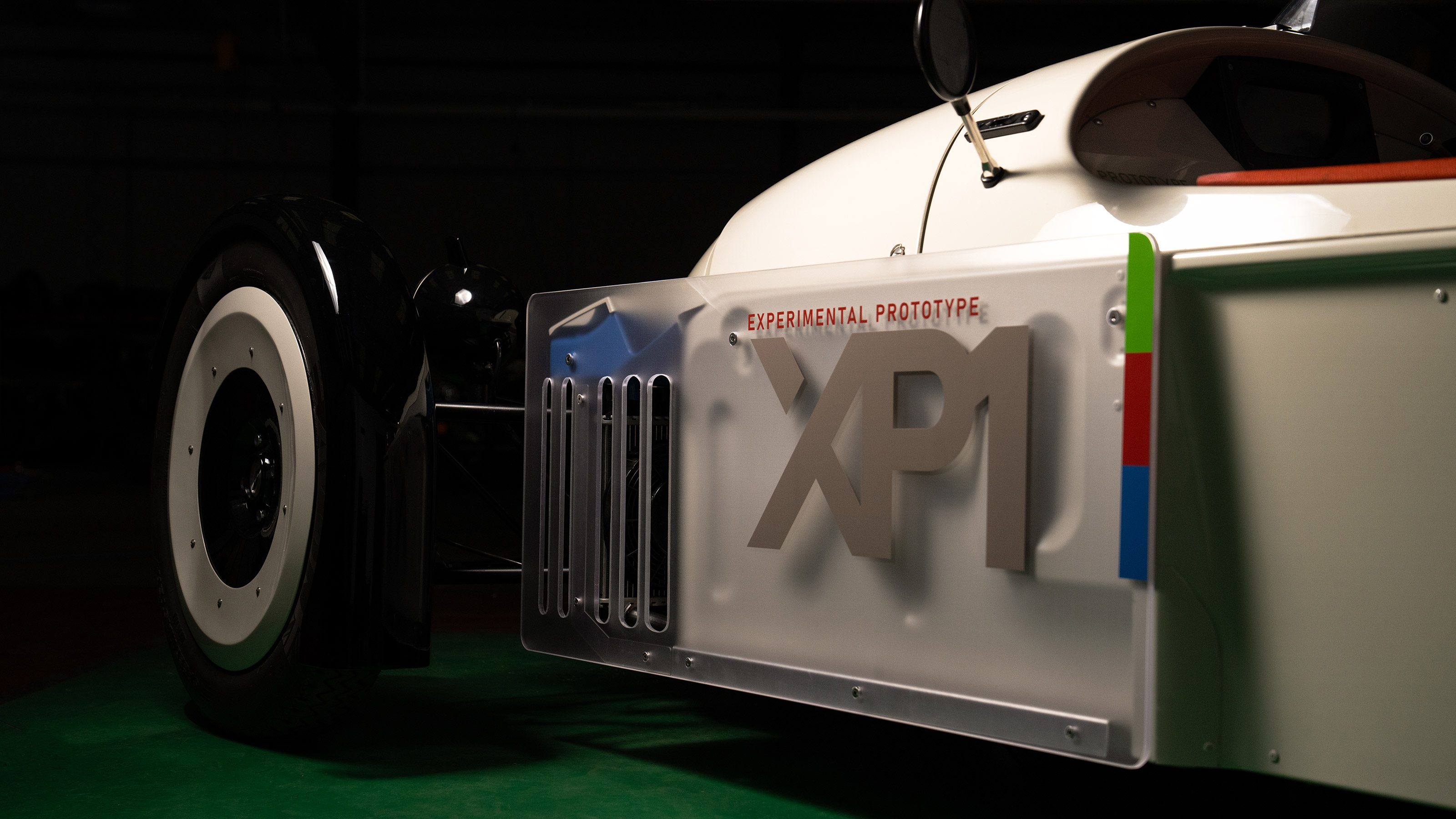 Morgan XP-1 concept - side detail