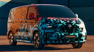 Volkswagen Transporter (camouflaged) - front static