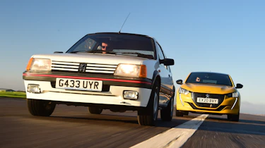 Peugeot 205 GTI vs Peugeot 208
